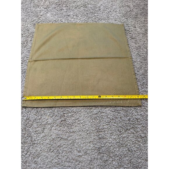 Vtg WC Home Fashions Lot Of 8 Green Table Linens 4 Placemats & 4 Napkins - Picture 9 of 16